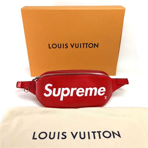 supreme lv fanny pack red|supreme louis vuitton review.